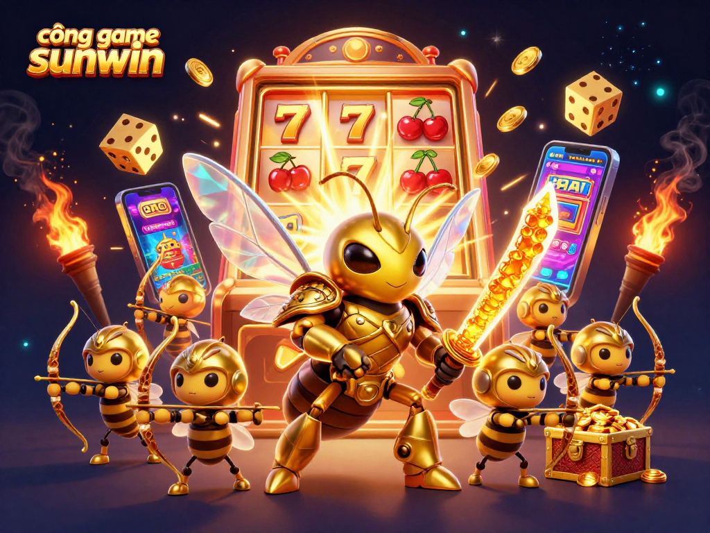 Engage with the cổng game sunwin through an exciting visual of a massive jackpot explosion and dynamic elements.