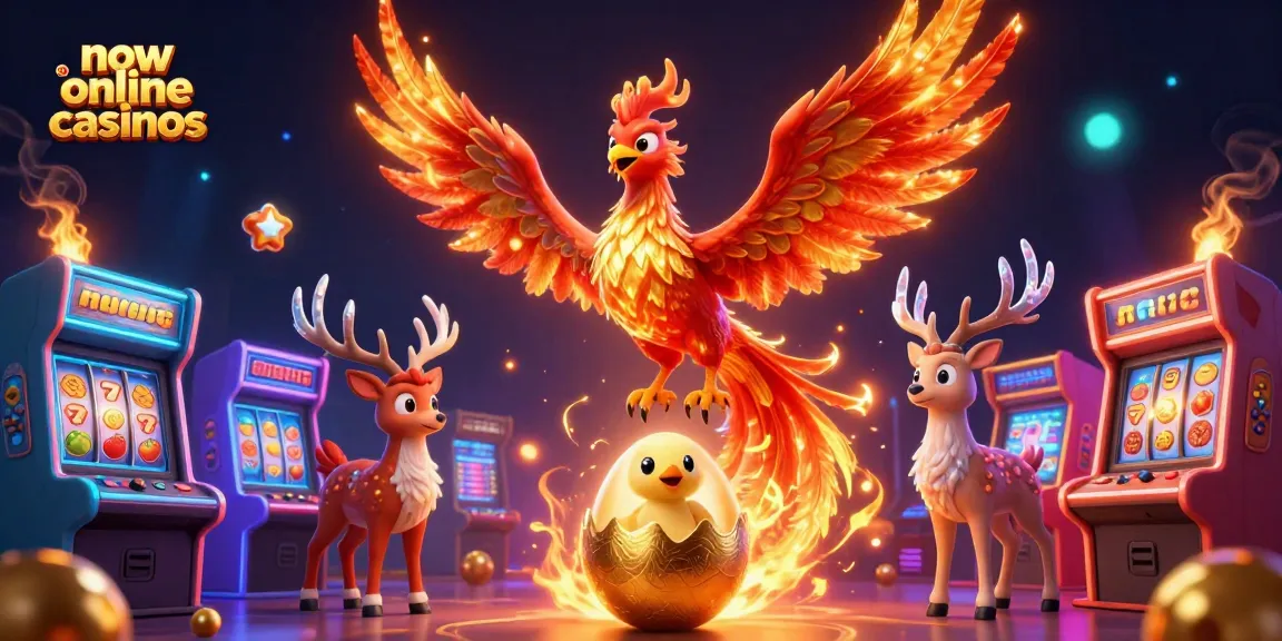 Experience the excitement of new online casinos with vibrant characters and dynamic gameplay elements.